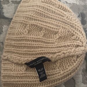 Banana Republic Tan Cashmere Beanie